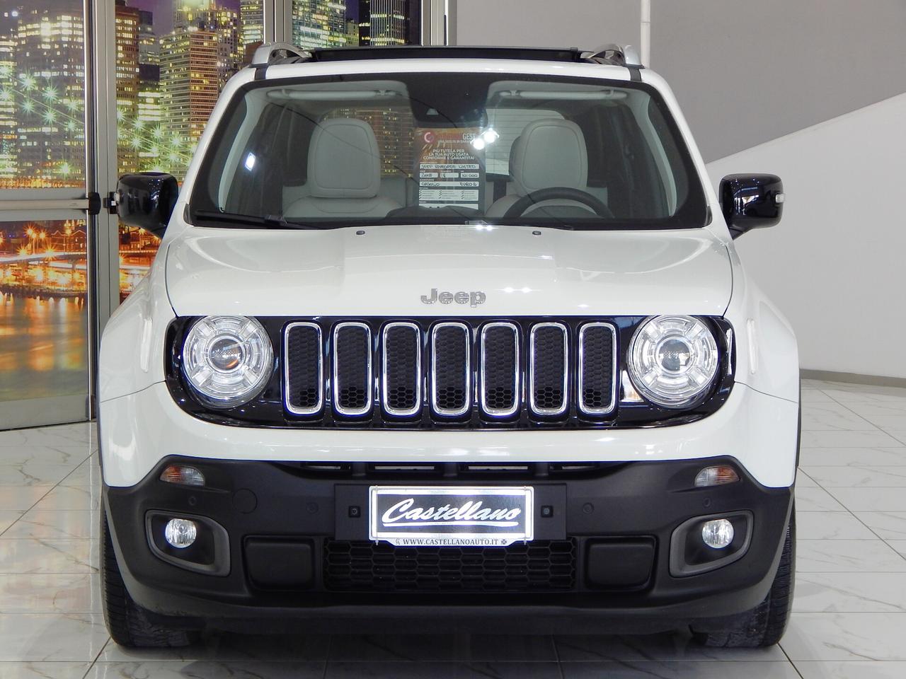 Jeep Renegade 1.6 mjt Limited DDCT 120cv TETTO-PELLE-XENON-PARK