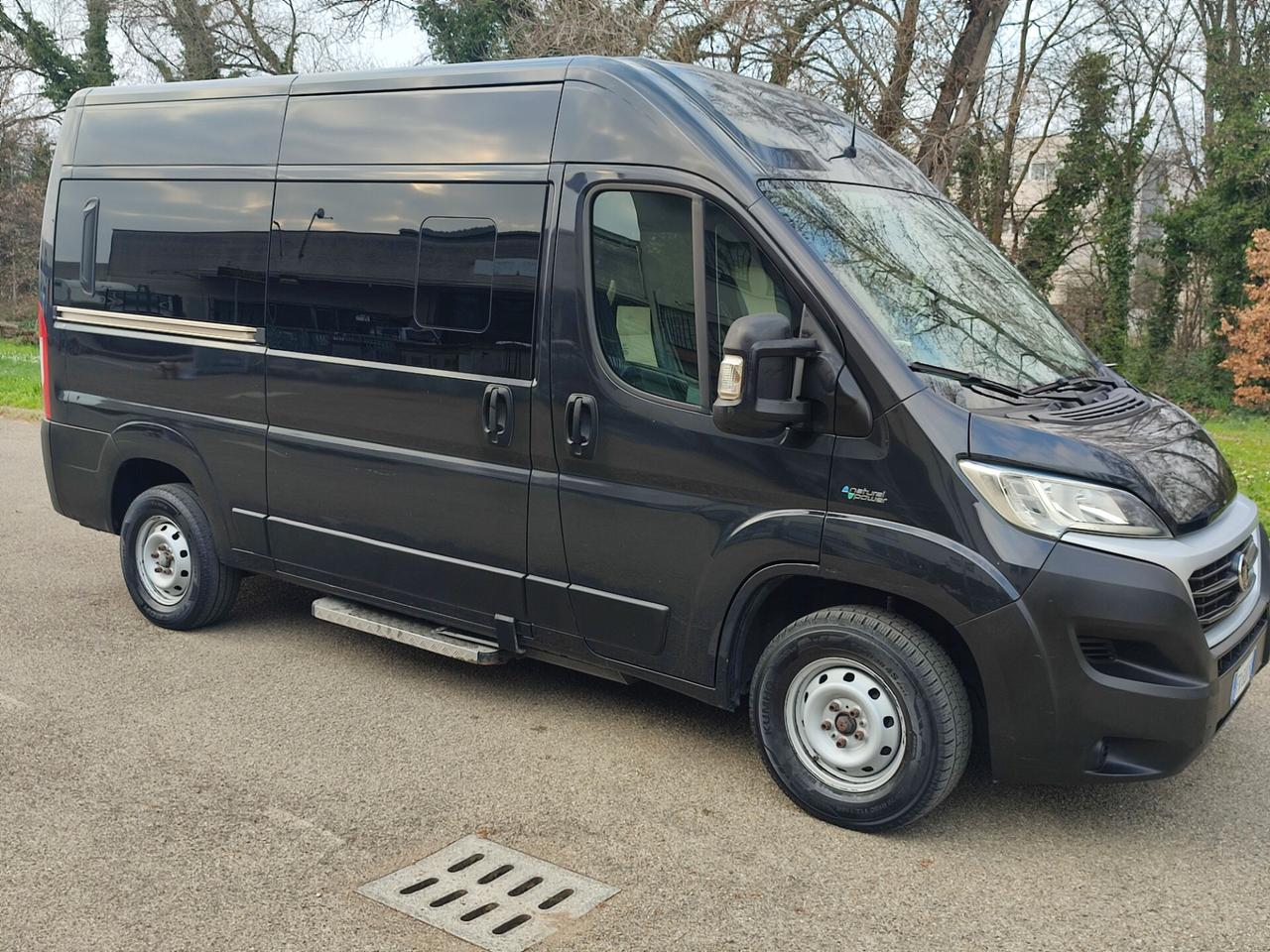 FIAT DUCATO 2018 A METANO 9POSTI PEDANA DISABILI EURO6D NUOVO