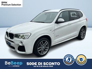 BMW X3 XDRIVE20D MSPORT AUTO MY16