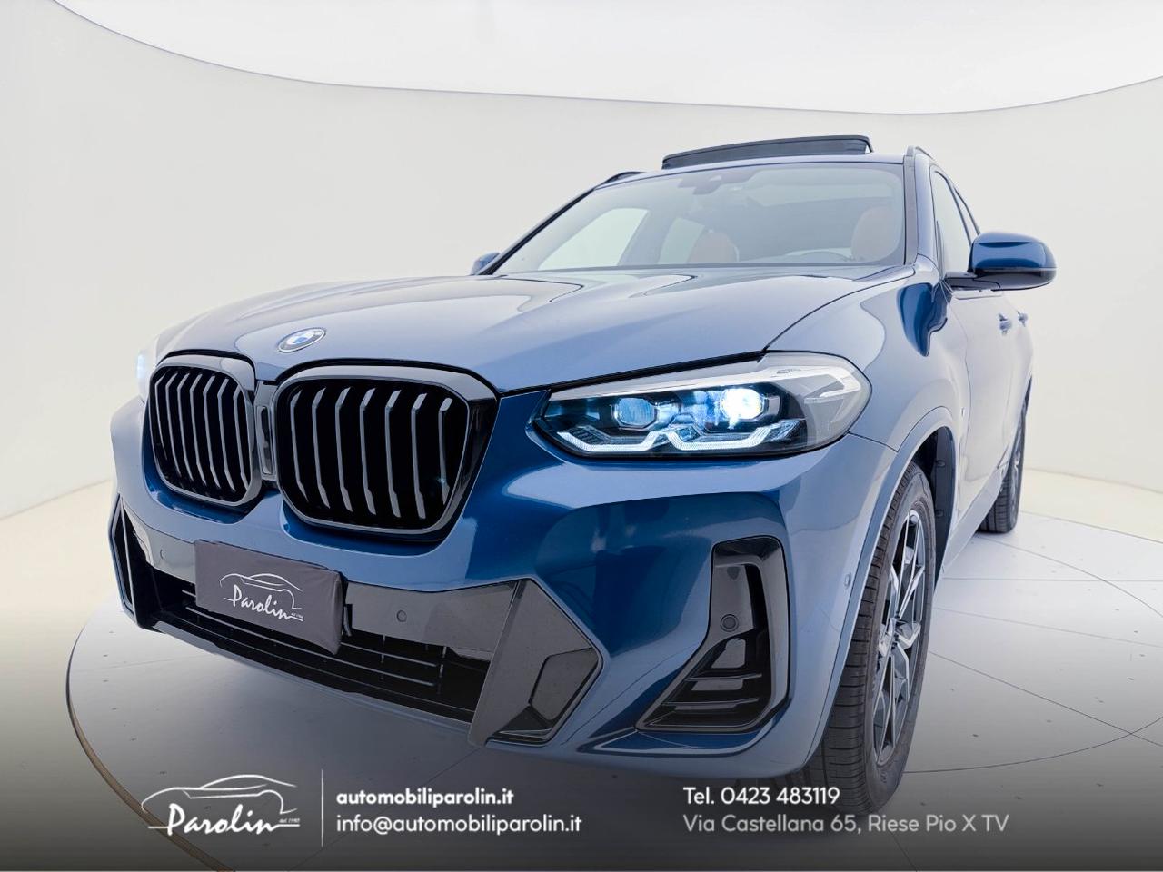 BMW X3 xDrive30d mhev 48V Msport Black pack-Tetto-Pelle