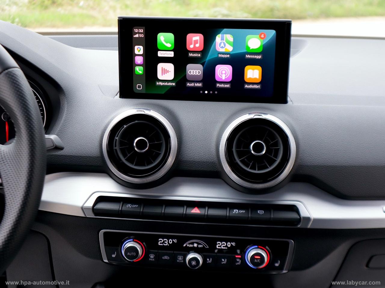 AUDI Q2 1.0TFSI 30 110CV S-line NAVI CARPLAY LED PELLE