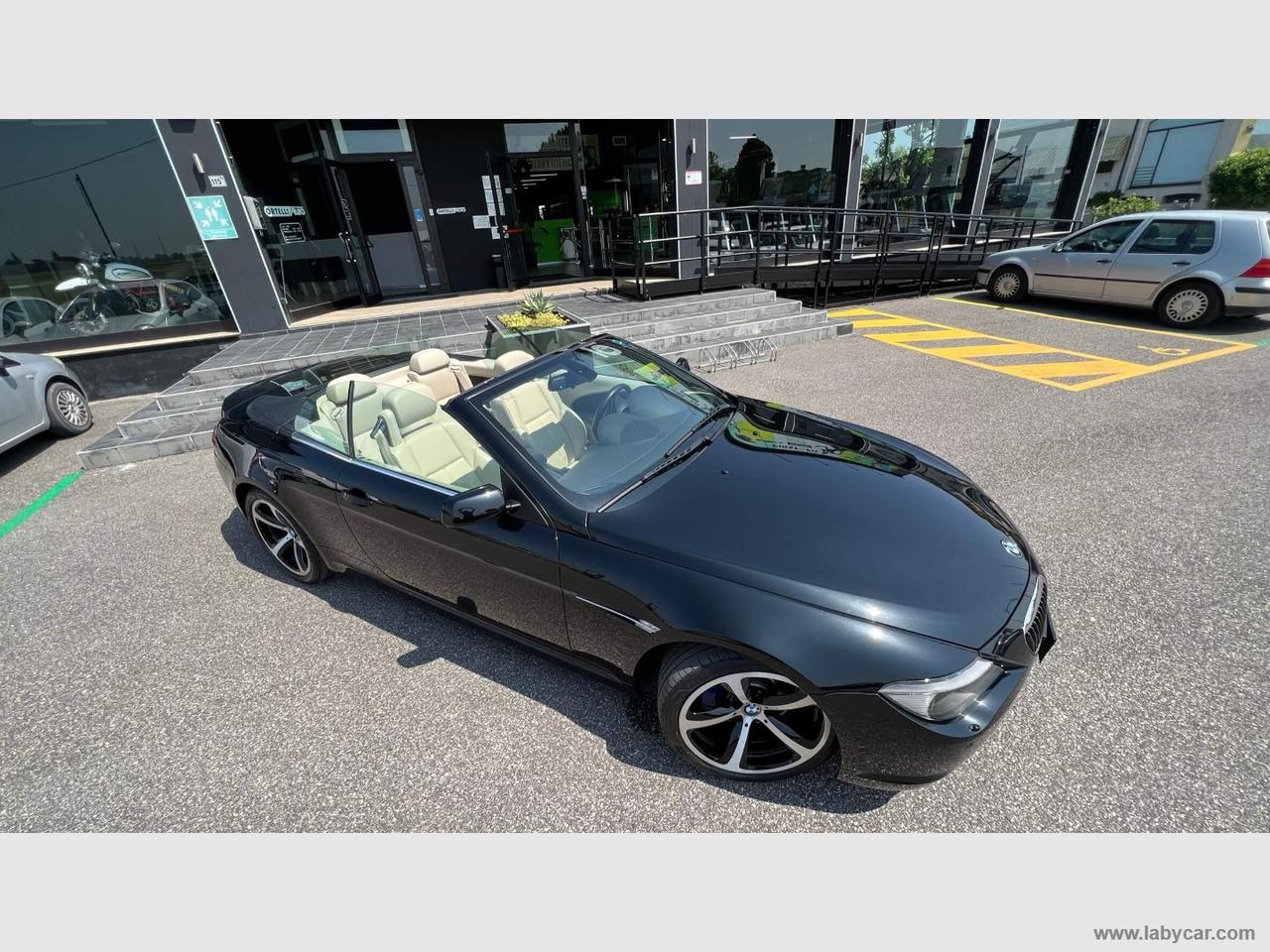 BMW 650i Cabrio 367CV 8 CILINDRI DA COLLEZIONE