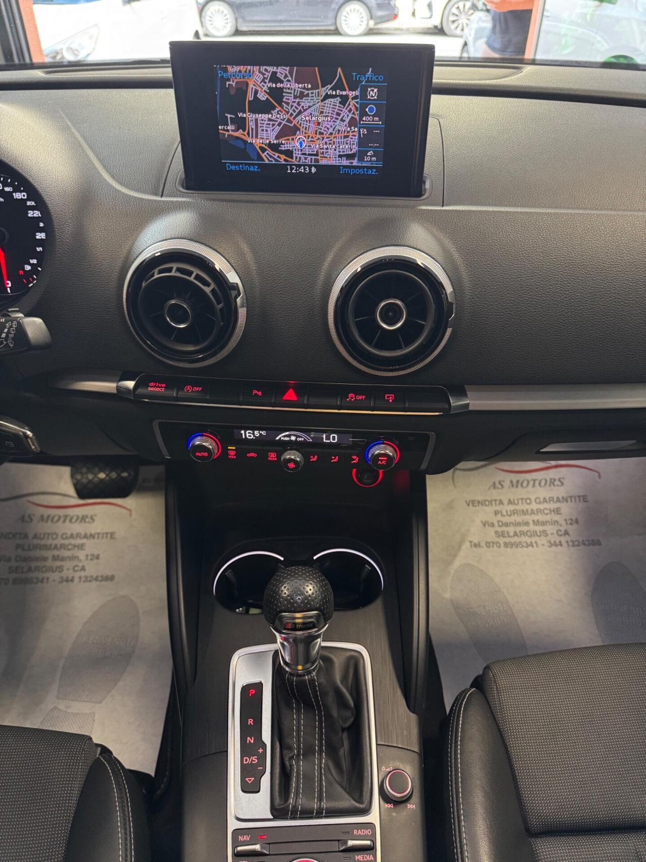 Audi A3 SPB 2.0 TDI 150 CV S-LINE Finanziabile