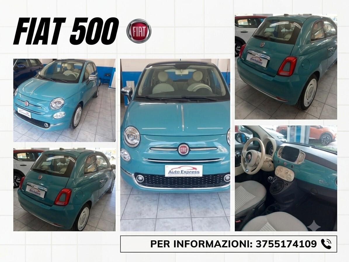 Fiat 500 anno 2017 1.2 benzina 120 mila km