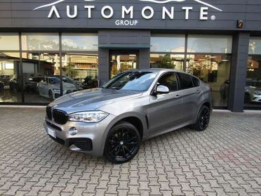 BMW X6 XDRIVE 30d MSPORT 249CV AUTO,CERCHI 20,PELLE,LED