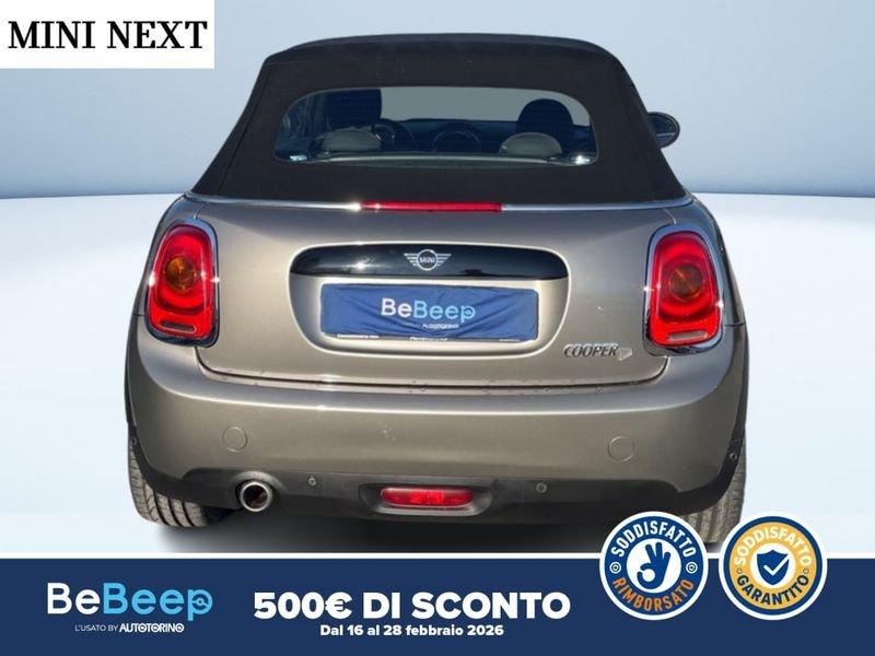 MINI Mini CABRIO 1.5 COOPER D BOOST AUTO