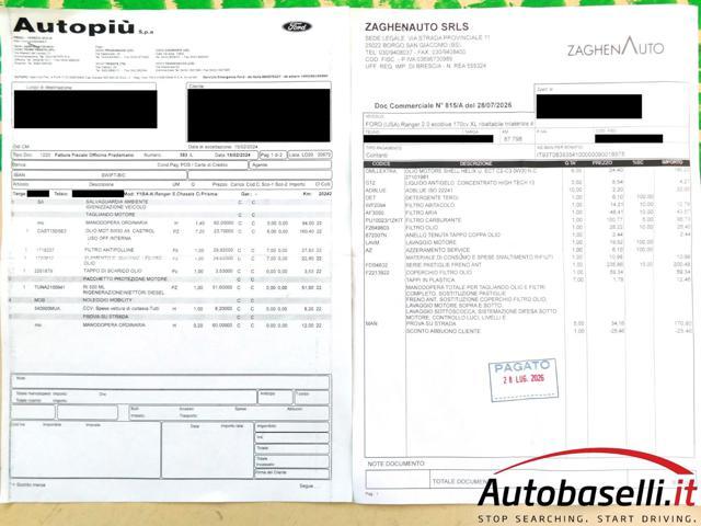FORD Ranger 2.0 ECOBLUE DC XL 170CV 5 POSTI EURO 6D