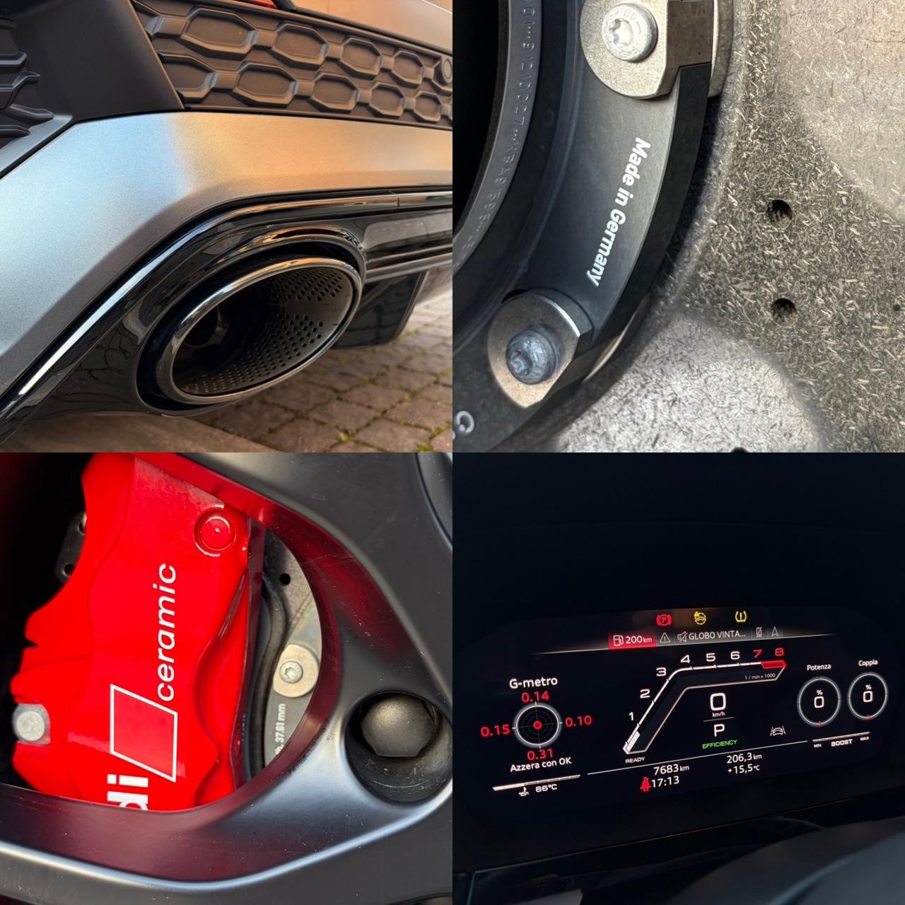 Audi RS3 spb + CARBOCERAMICI - SOLO 7.683Km !!