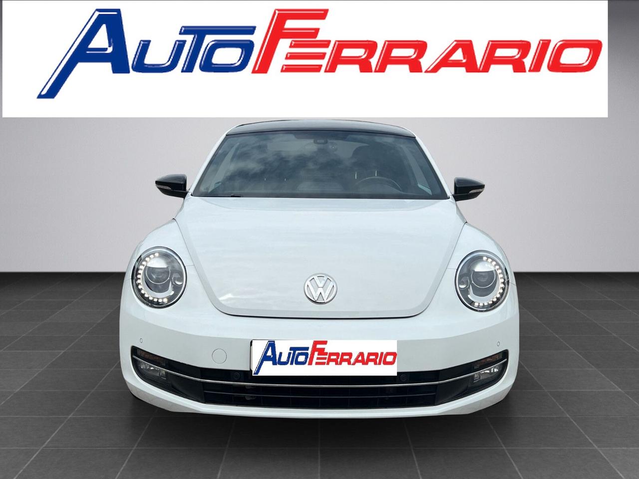 Volkswagen Beetle CLUB BI-COLOR NAVY XENO SENS PARK DOPPI CERCHI DA 18" VETRI SCURI VOLANTE MULTIFUNZIONI