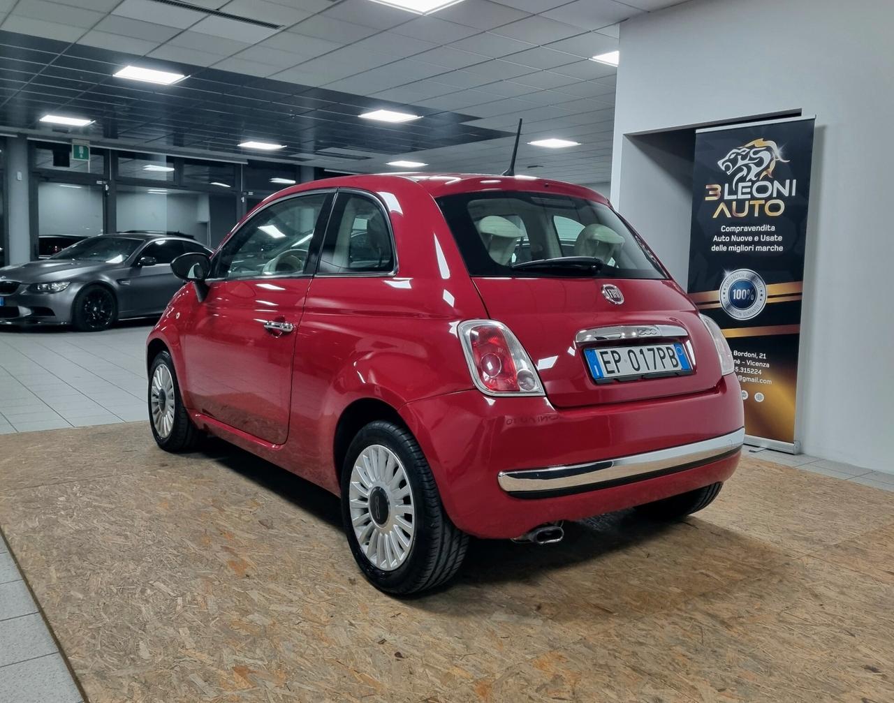 FIAT 500 1.2 BENZINA 69CV LOUNGE OK NEOPATENTATI