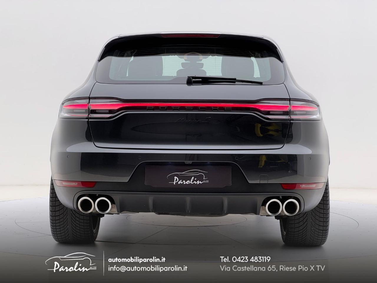 PORSCHE Macan 3.0 S Scarico-Telecamera-Black pack-21''