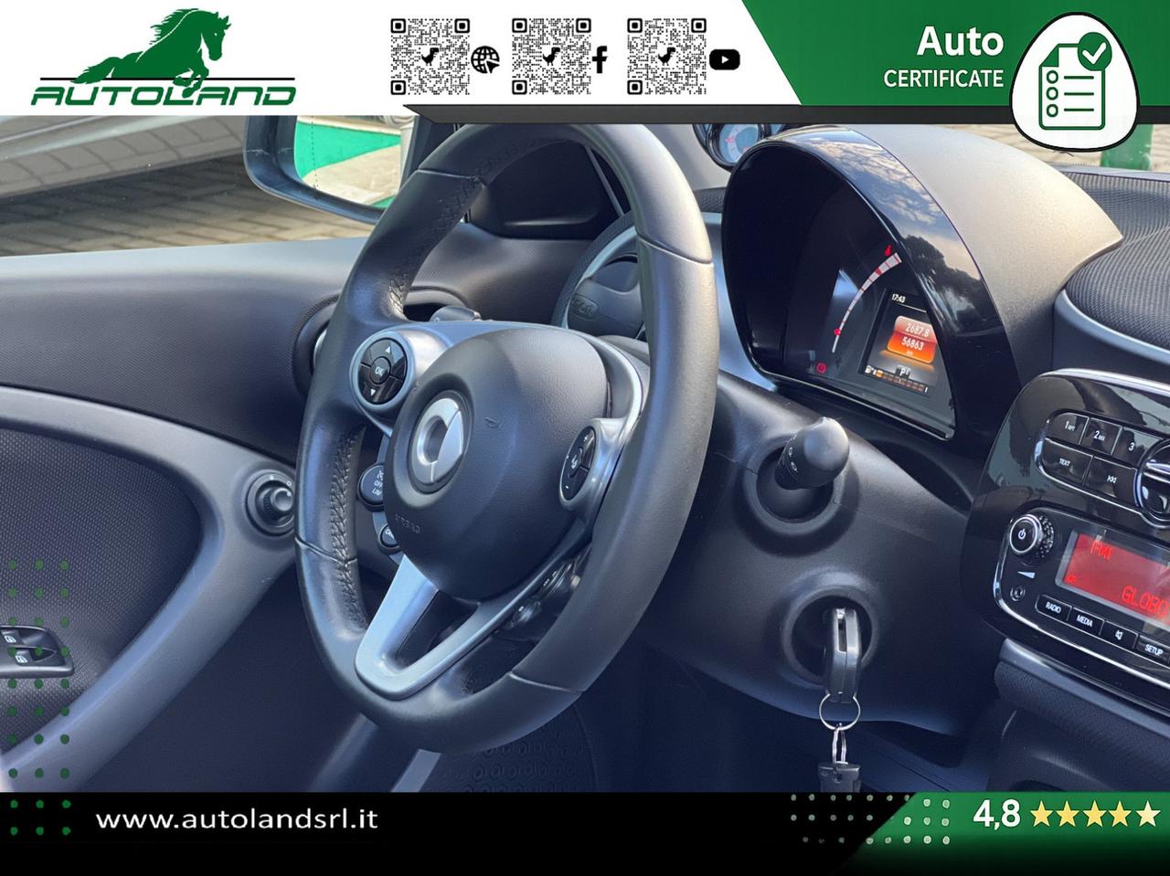 Smart forfour 0.9 t Passion 90cv twinamic Cabrio