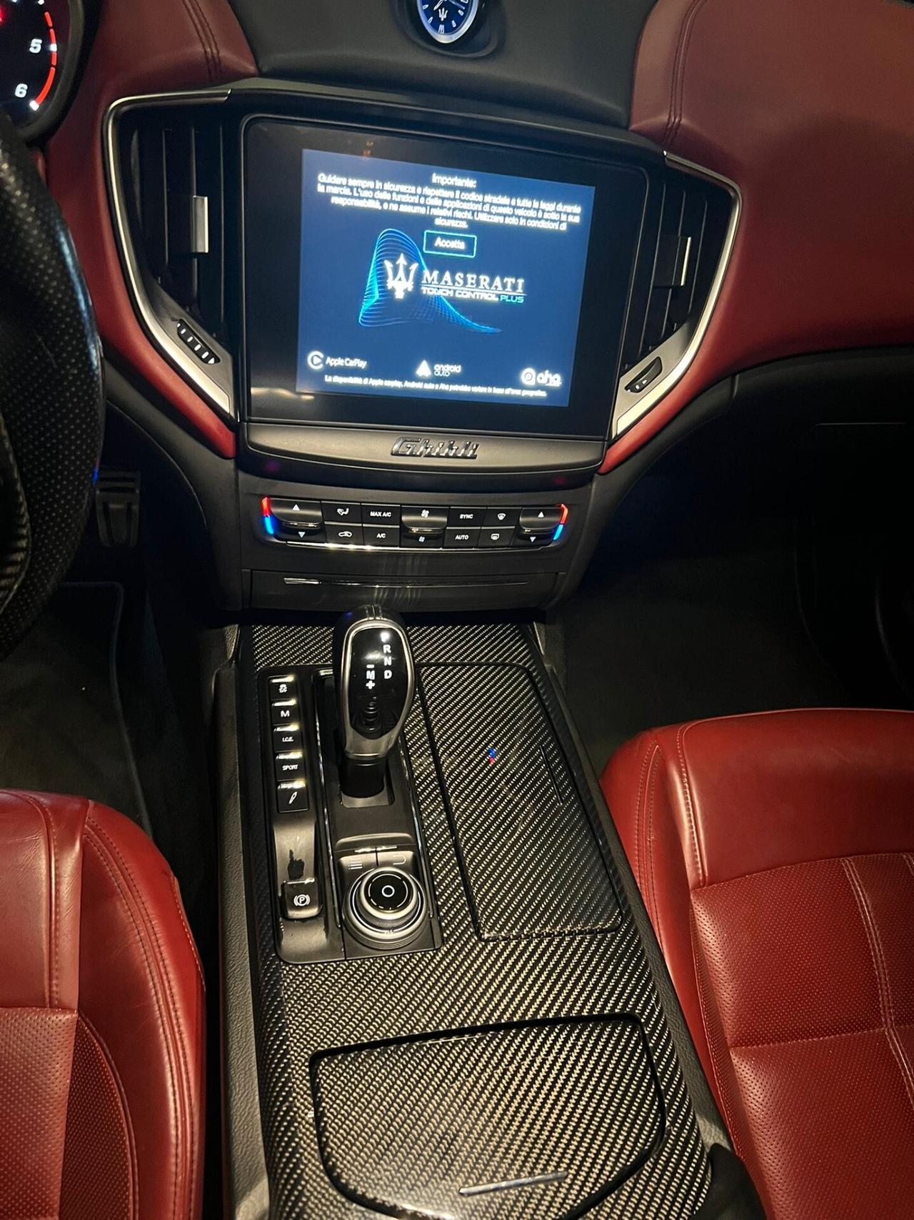 Maserati Ghibli V6 Diesel 275 CV Granlusso - black edition - tetto- Restyling