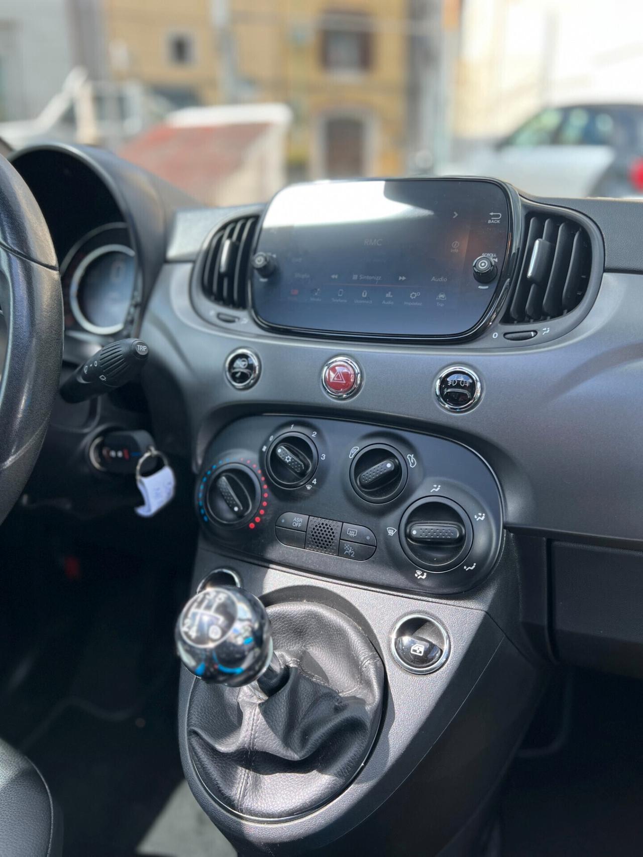 Fiat 500 "S" 1.2 69cv TETTO APRIBILE - MISTO PELLE