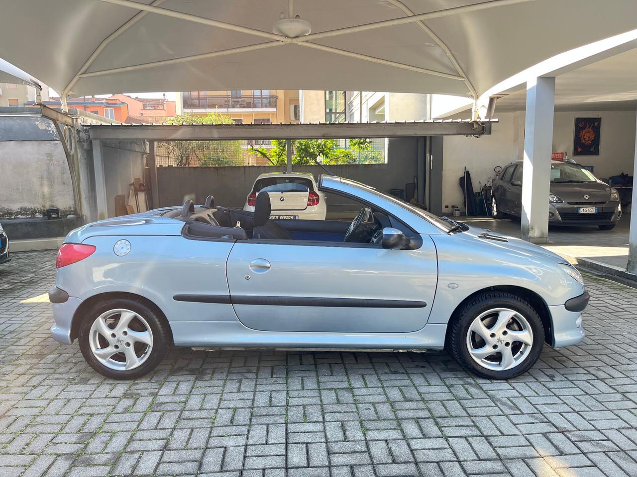 PEUGEOT 206 CC - 1.6 16V CABRIO - BENZINA - ANCHE PER NEOPATENTATI