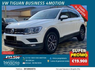 Volkswagen Tiguan Business 2.0 TDI 150CV DSG 4MOTION