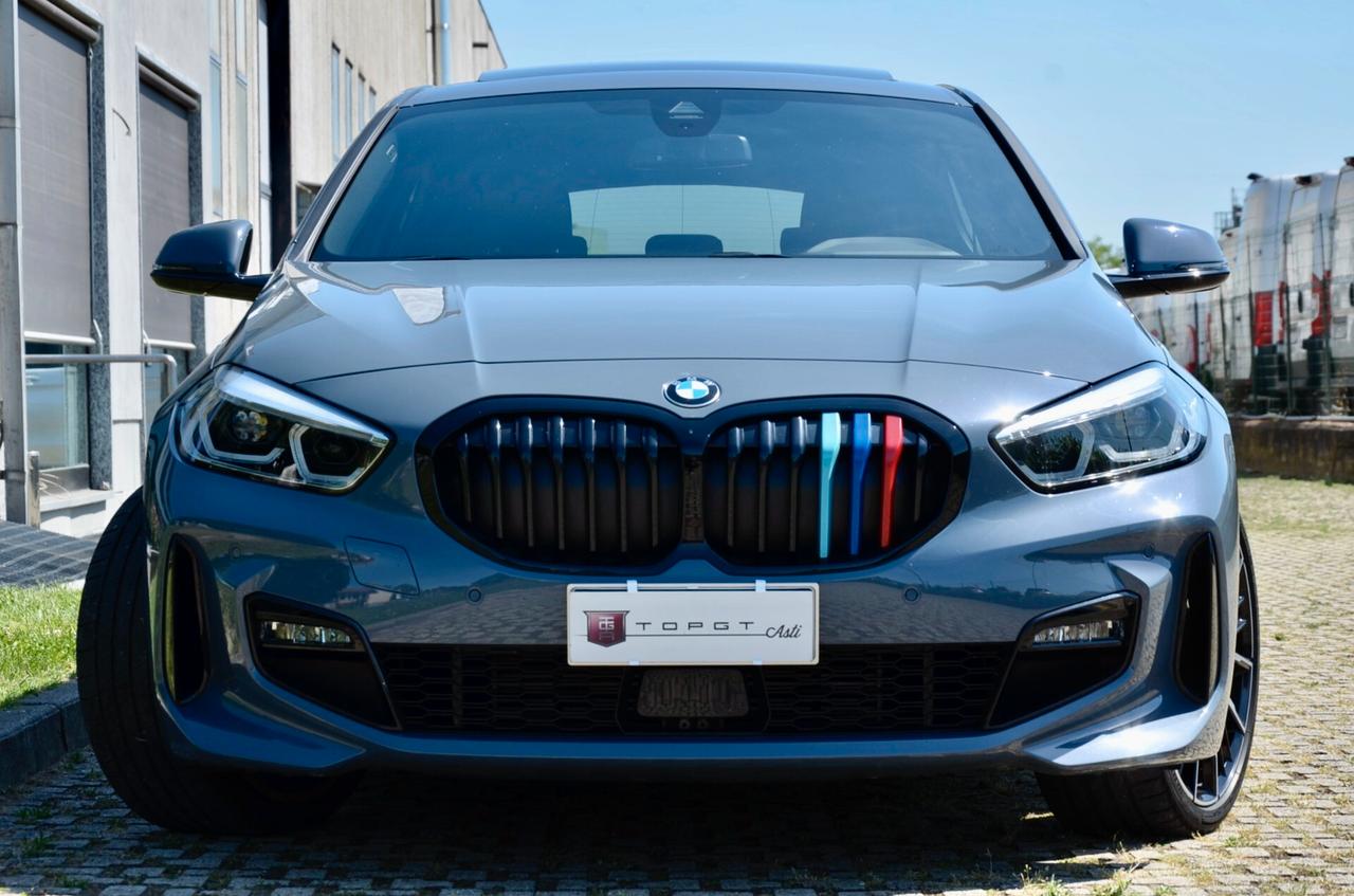 BMW 118d MSPORT 150cv AUTO, UFF ITALIANA, SERVICE UFF BMW, EURO 6D, TETTO, 19", HIGH BEAM, PERMUTE