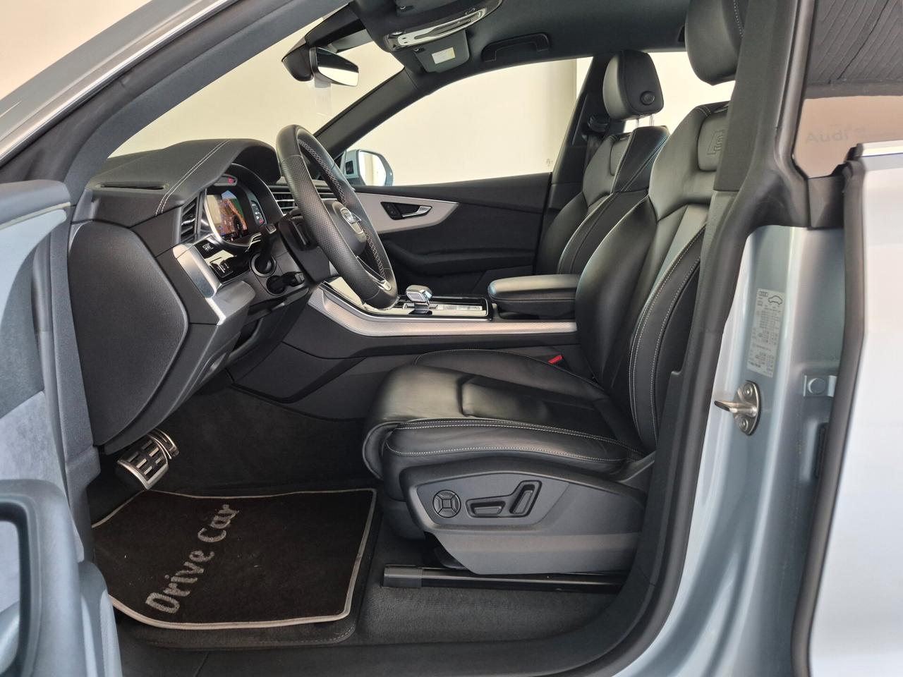 Audi Q8 45 TDI S LINE QUATTRO TIPTRONIC SOSPENSIONI ADATTIVE LASER C.21" APPLE CAR PLAY/ANDROID AUTO LUCI AMBIENTE PLUS 360°