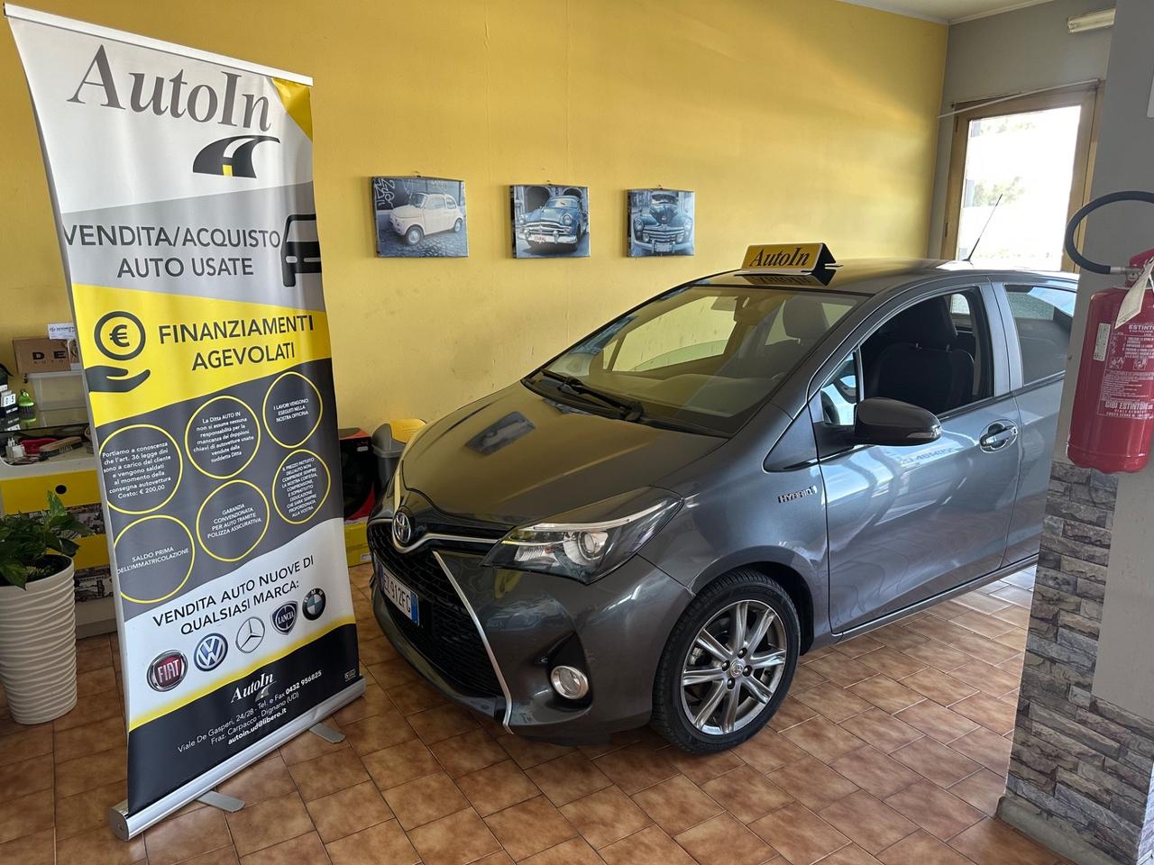 Toyota Yaris 1.5 Hybrid batteria appena sostituita