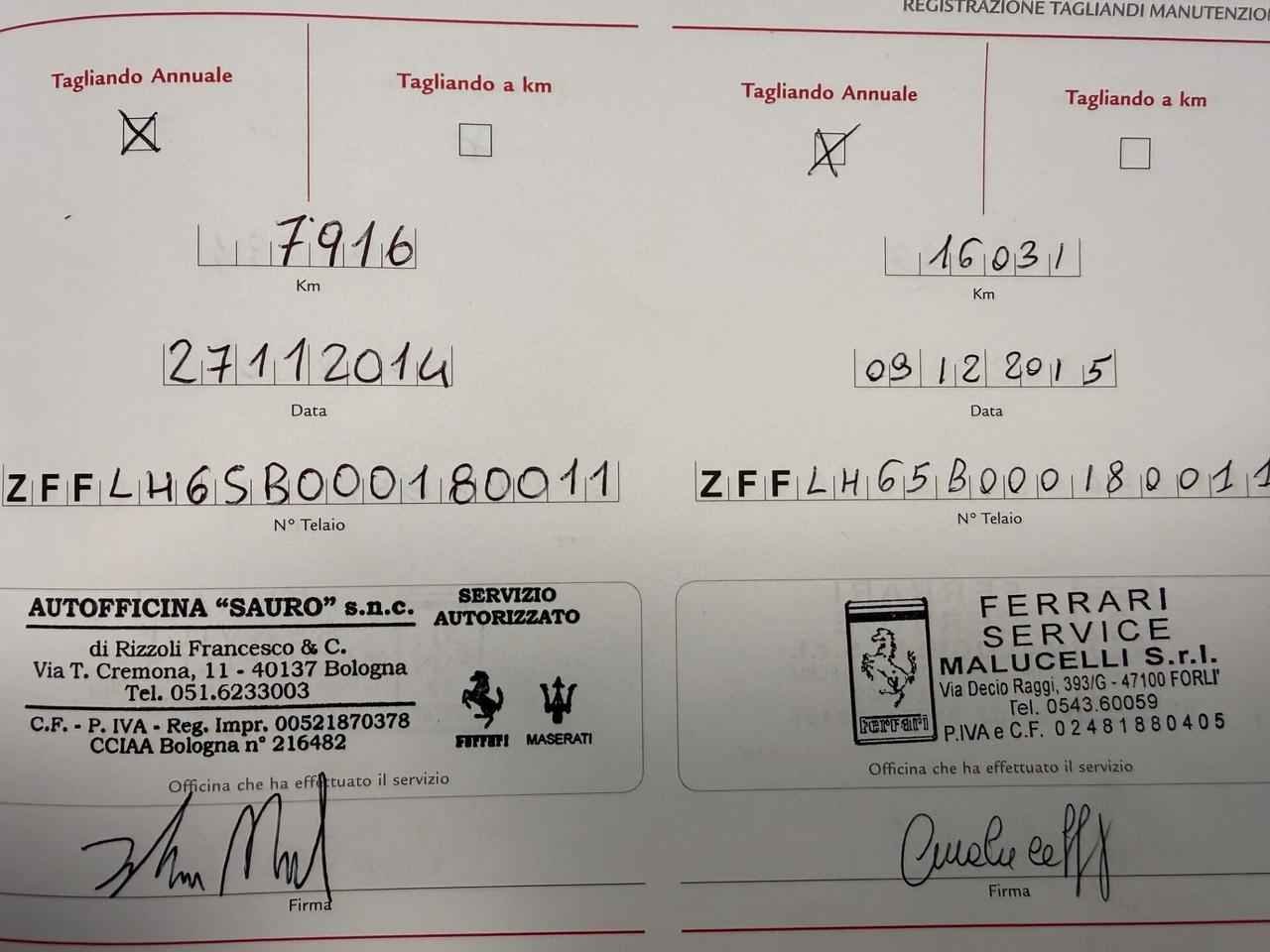 Ferrari California DCT - PREZZO N1 ITALIA .
