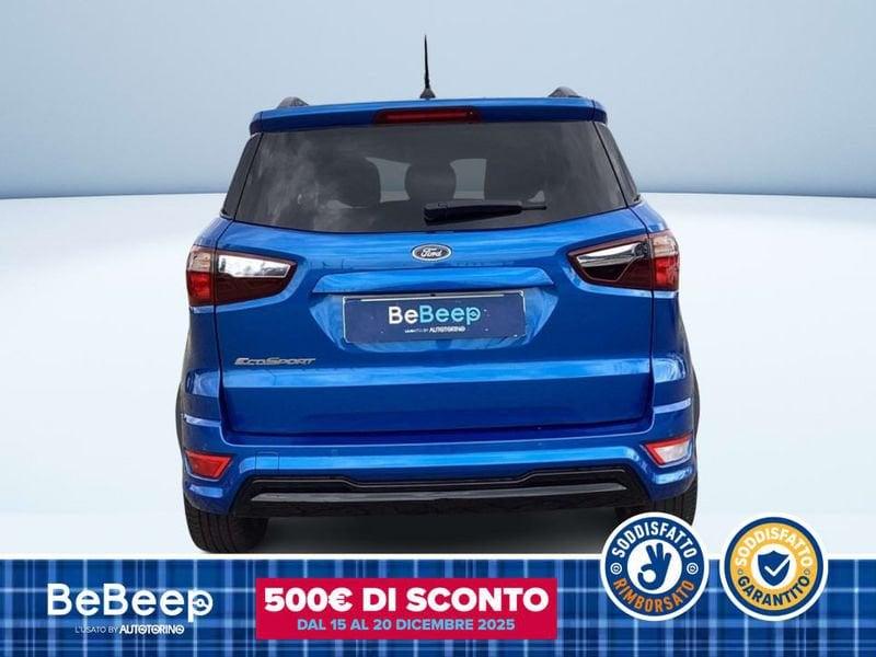 Ford EcoSport 1.0 ECOBOOST ST-LINE S&S 125CV MY20.25