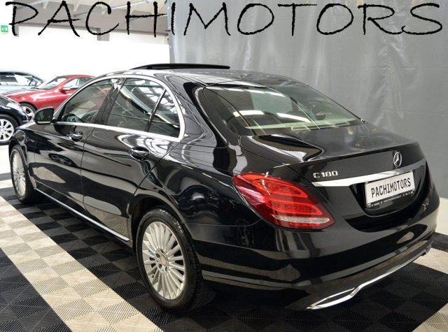 MERCEDES-BENZ C 180 Sport Automatica-Tetto-Navi-Led-Service M.B.