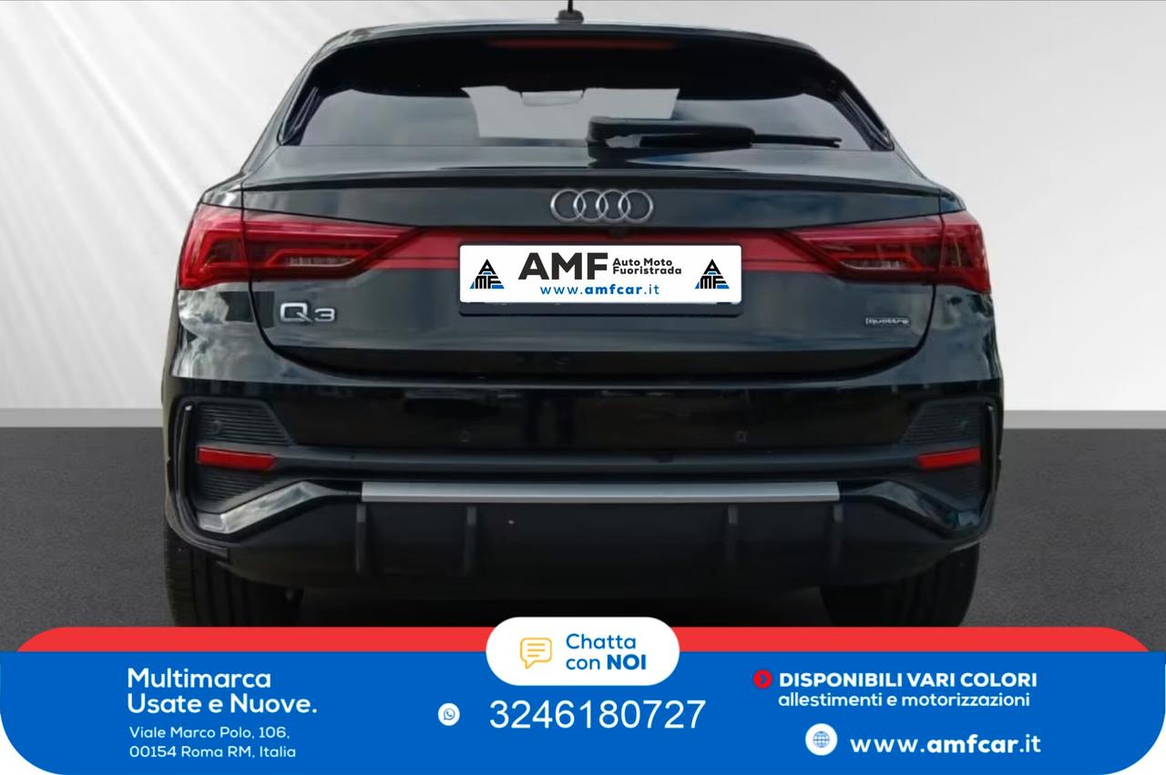 Audi Q3 40 TDI quattro S Tronic S Line Navi Pelle
