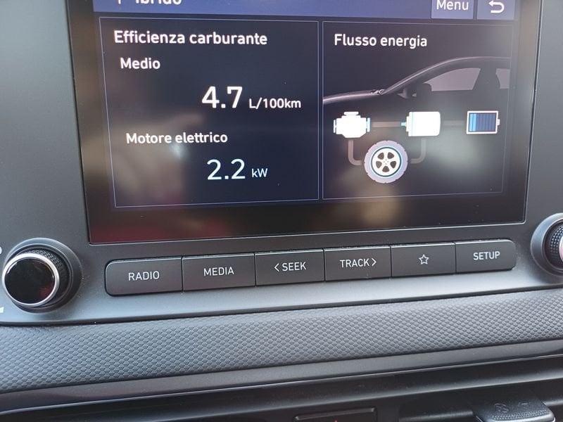 Hyundai Kona 1.6 gdi hev 2wd dct KM CERTIFICATI