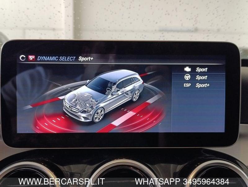Mercedes-Benz Classe C C 200 S.W. Auto EQ-Boost Sport*TELECAMERA*LED*