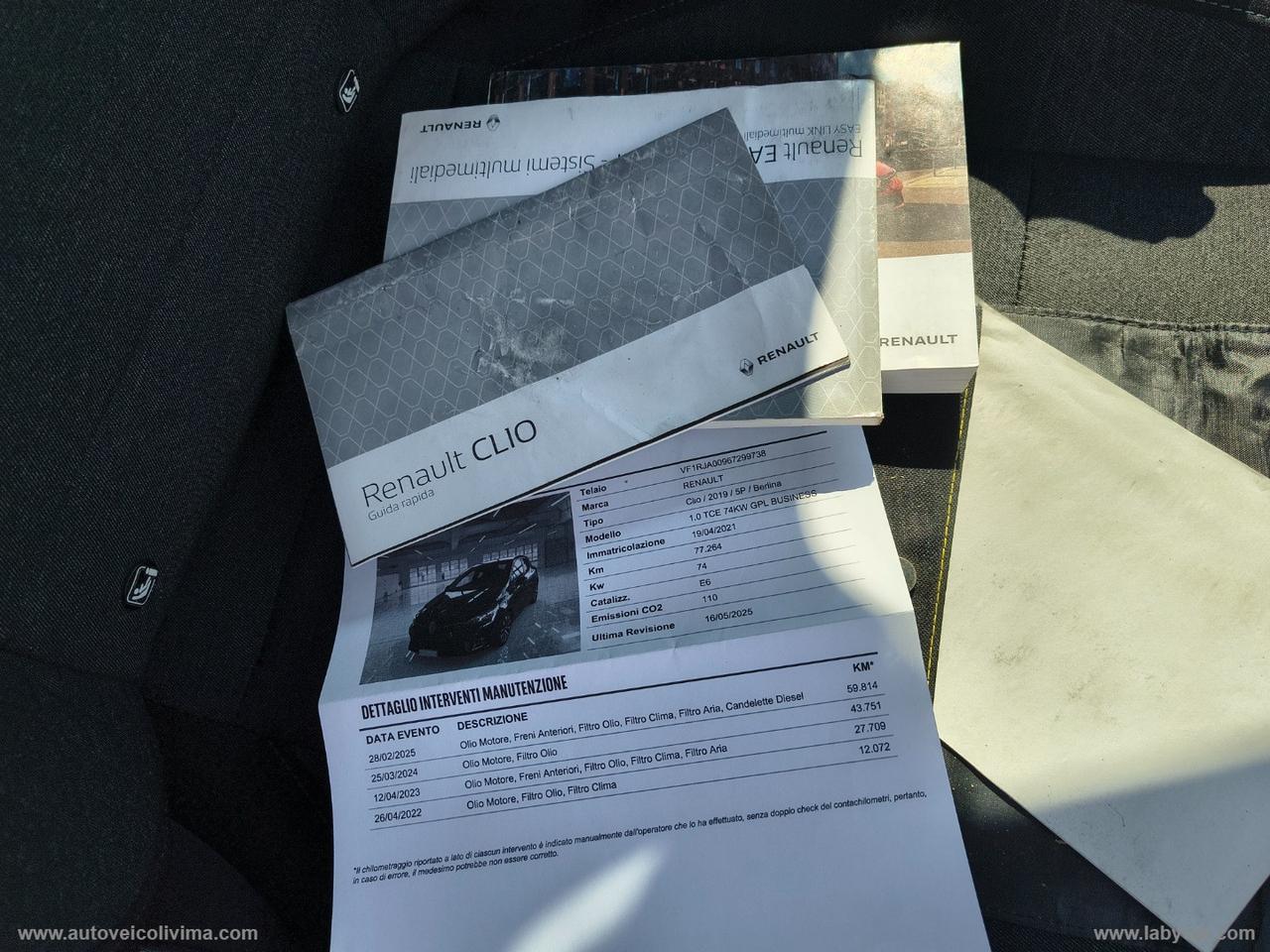 RENAULT Clio TCe 100 CV GPL Business