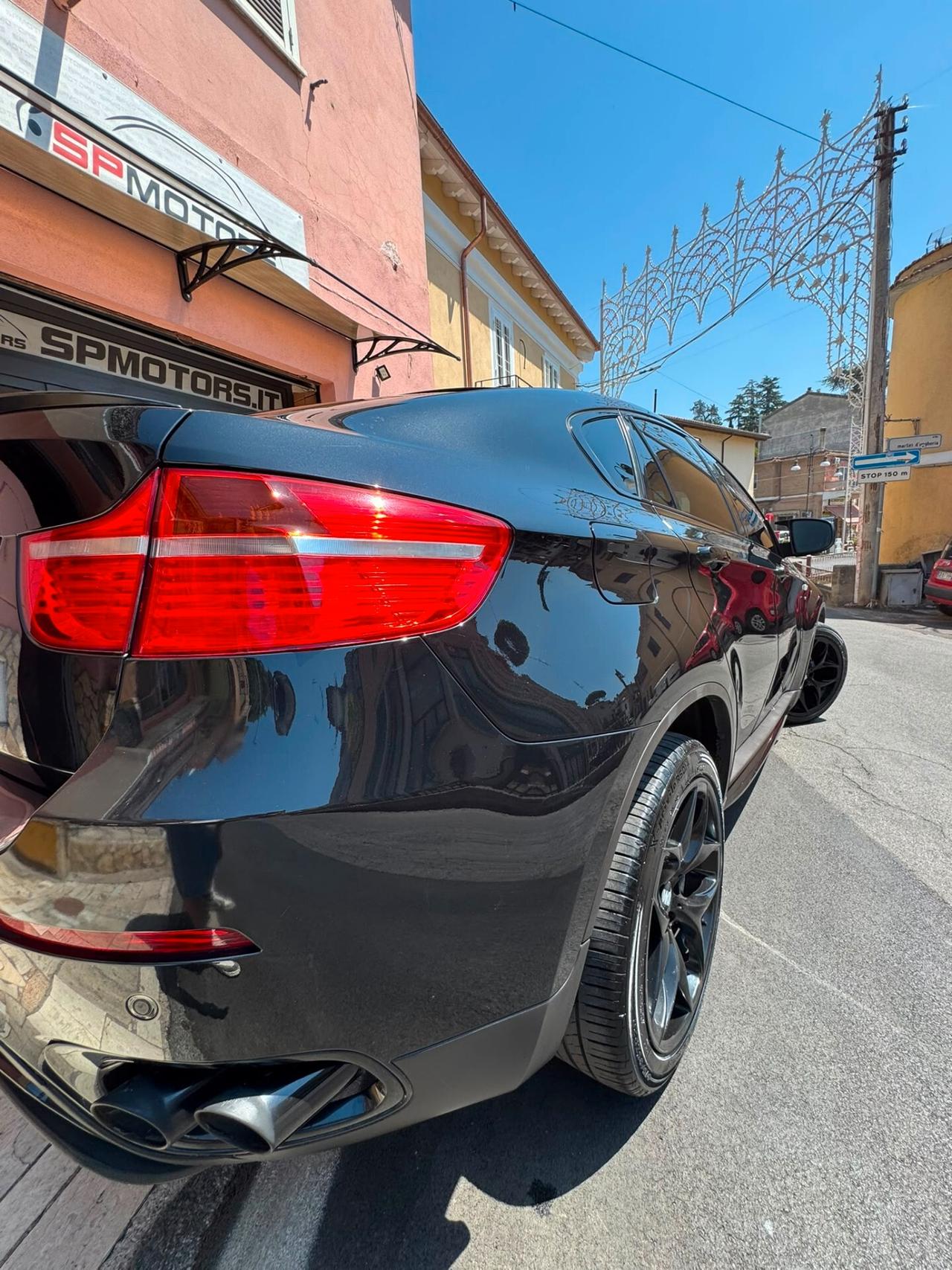 Bmw X6 xDrive35d Msport 286 cv, SERVICE BMW, FULL OPT. TOTAL BLACK, UNICA
