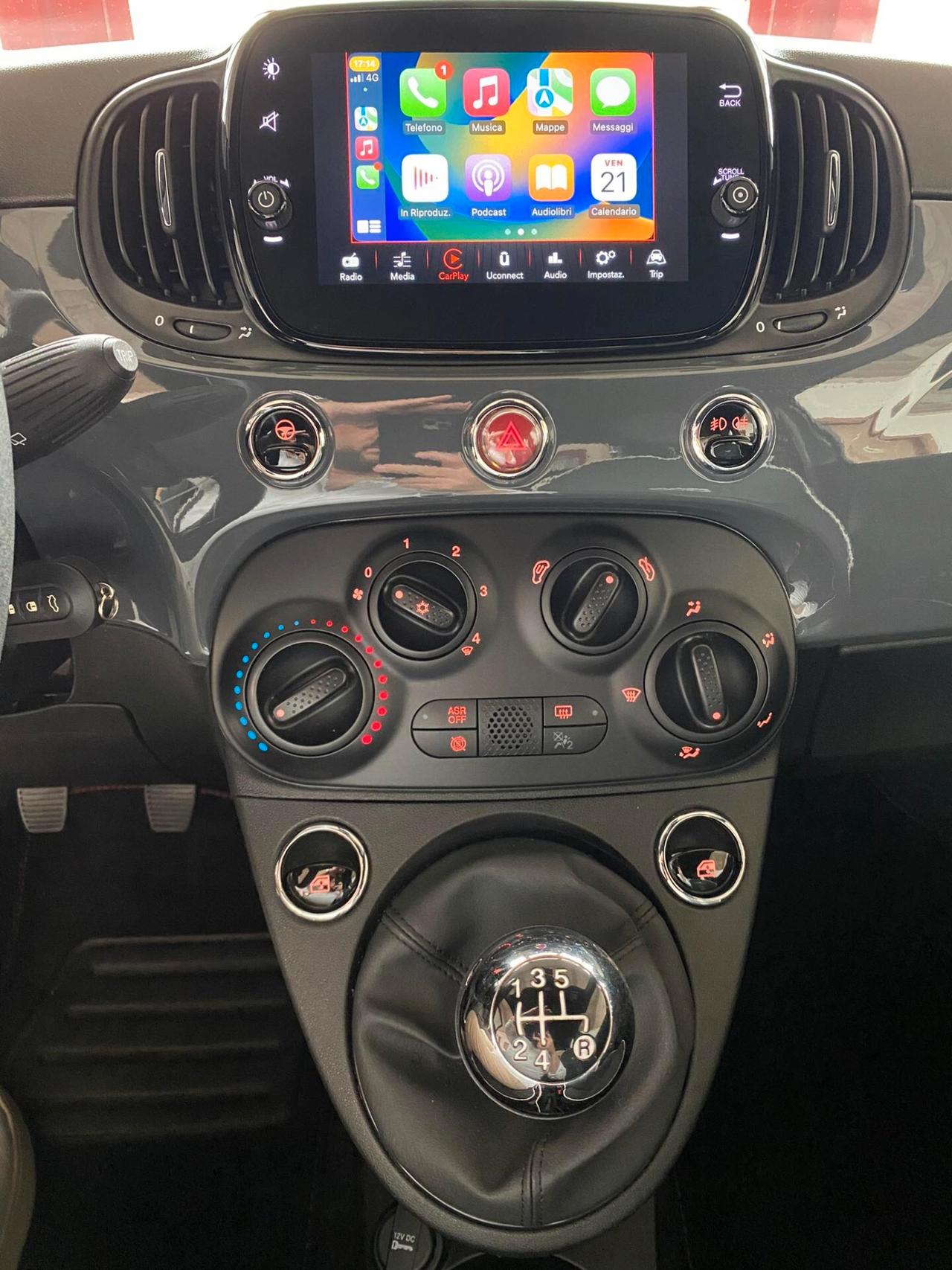 Fiat 500 1.2 Sport 69Cv CARPLAY-NEOPATENTATI