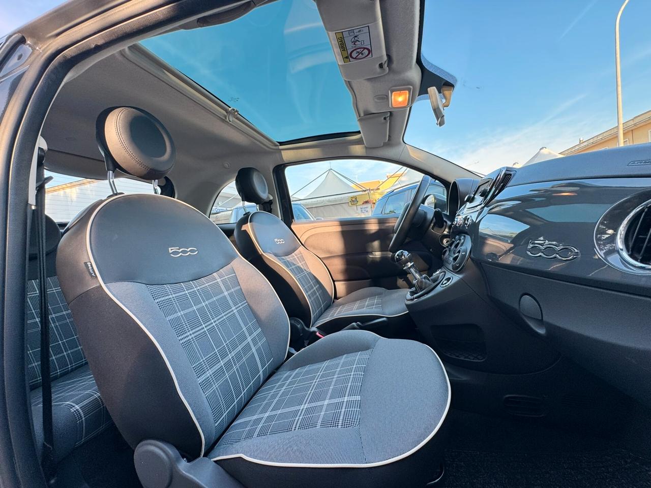 Fiat 500 1.2 69CV Lounge - Tetto pano