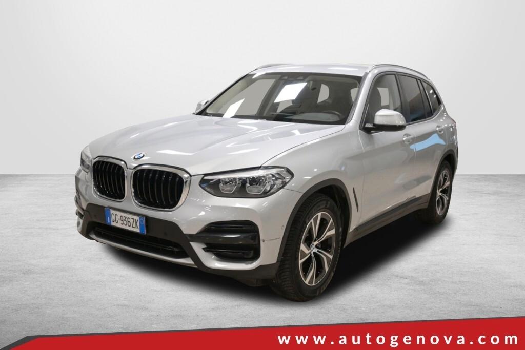 BMW X3 18D 150CV STEPTRONIC 48V S-DRIVE BUSINESS ADVANTAGE ( FARI LED - NAVI - MIRROR - CLIMA TRIZONA - BMW DIGITAL COCKPIT - PARK ASSISTANT - TELECAMERA POST. - CERCHI 18 )