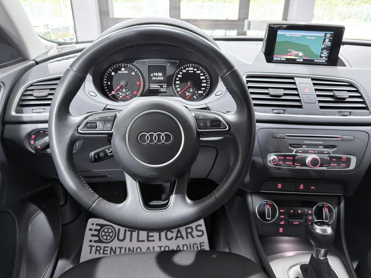 AUDI Q3 2.0TDI 150CV QUATTRO S-TRONIC 99.000KM 2016