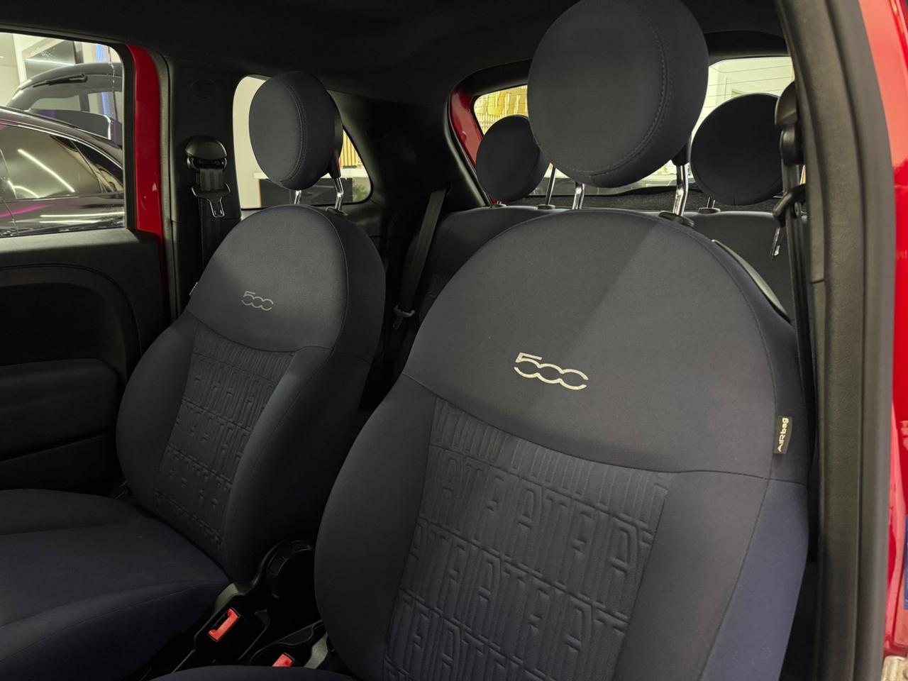 Fiat 500 1.0 Hybrid Red Full Optional