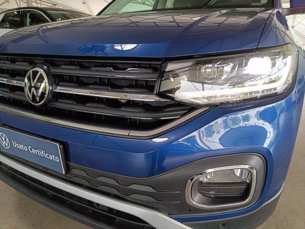 VOLKSWAGEN T-cross 1.0 tsi advanced 110cv del 2022