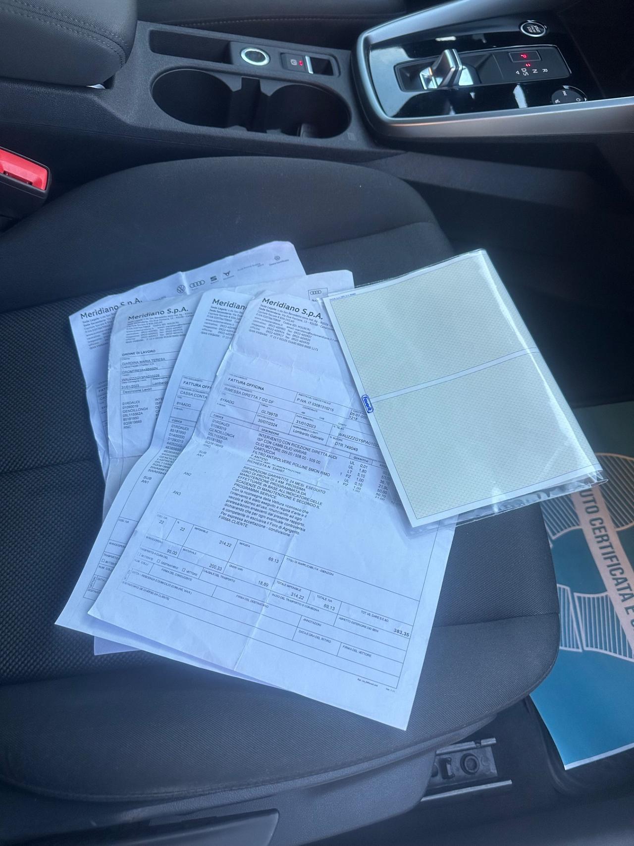 Audi A3 SPB S TRONIC 30 TDI S line edition 31/01/2023 KM 60493 CERT 1PROP