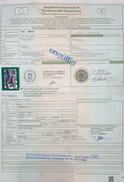 Skoda Fabia 1.2 Benzinaper ricambi