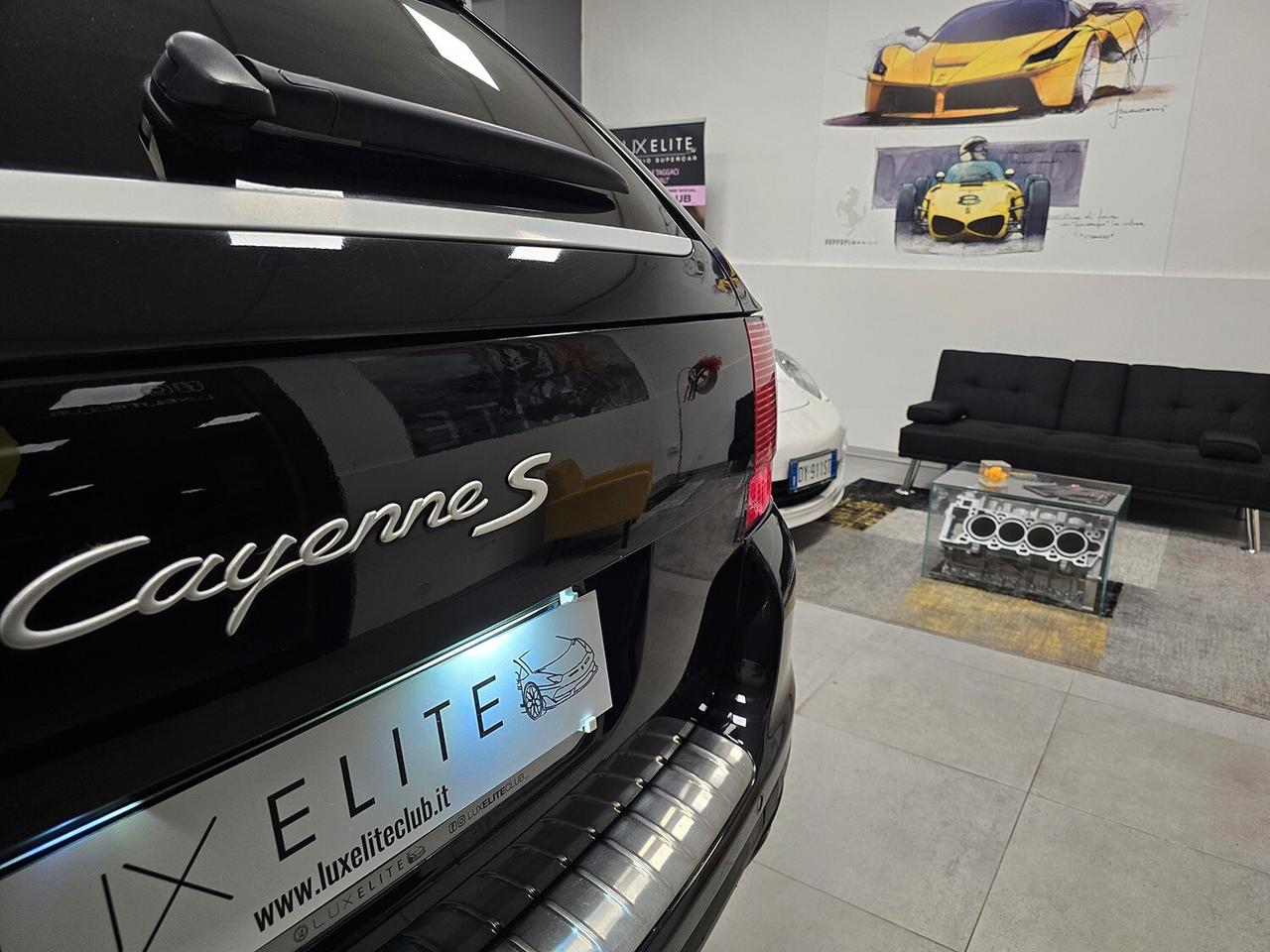 Porsche Cayenne S 4.5 340CV MANUALE_TOTAL BLACK_ASI_TETTO_GPL!!!!