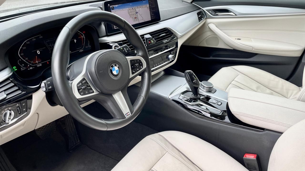 Bmw 520 520d 48V Touring Luxury sport pelle