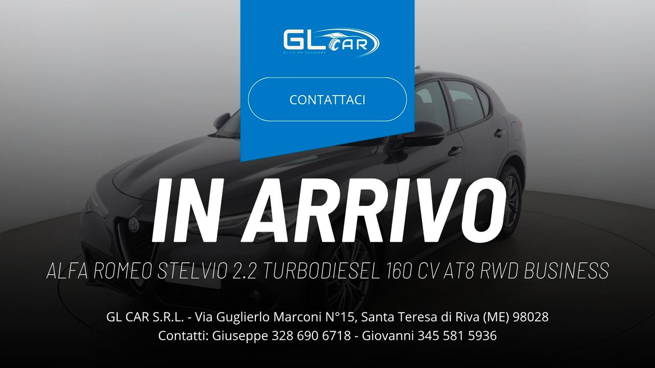 Alfa Romeo Stelvio 2.2 Turbodiesel 160 CV AT8 RWD Business