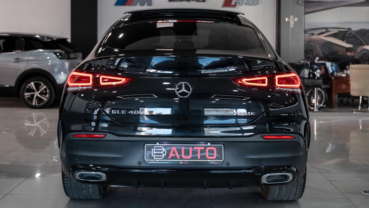 Mercedes-benz GLE 400 D COUPE 4MATIC PREMIUM PLUS AMG TETTO PACK LUCI BURMESTER MULTIBEAM HEAD UP DISPLAY FULL OPTIONAL