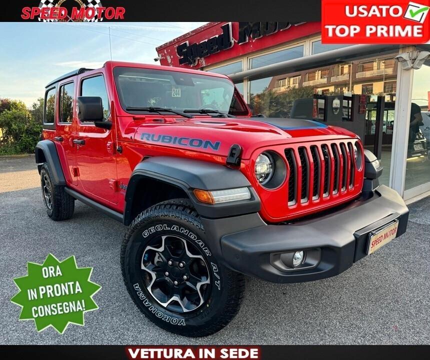 Jeep Wrangler Unlimited 2.0 PHEV ATX 4xe Rubicon, FULL LED, RETROCAMERA