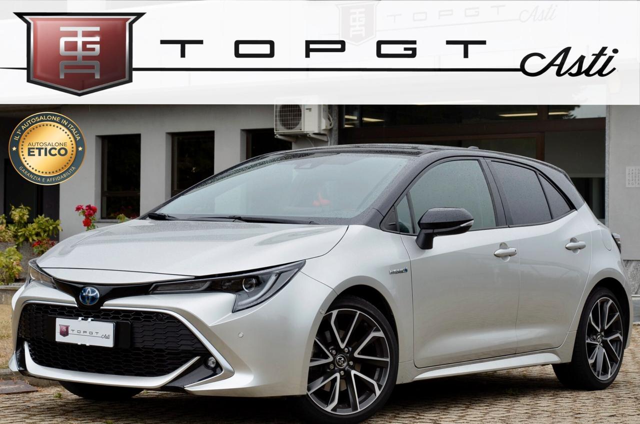 TOYOTA COROLLA 2.0 MHEV LOUNGE 152cv CVT, SERVICE UFF TOYOTA, UFF ITALIANA, EURO 6D, FARI LED, KEYLESS, NAVI, PERMUTE