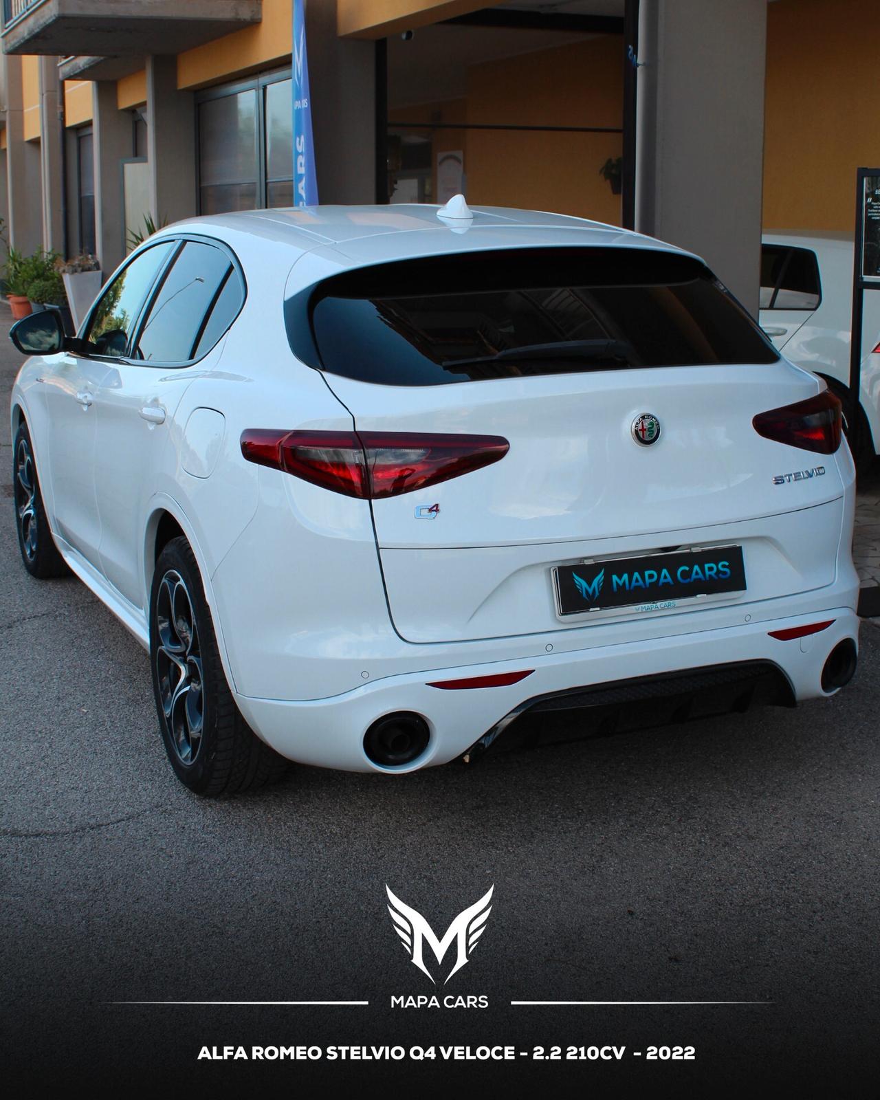 Alfa Romeo Stelvio 2.2 Turbodiesel 210 CV AT8 Q4 Veloce Tì