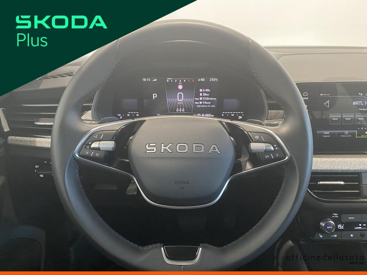 Skoda Kamiq 1.0 tsi 115cv black dots dsg