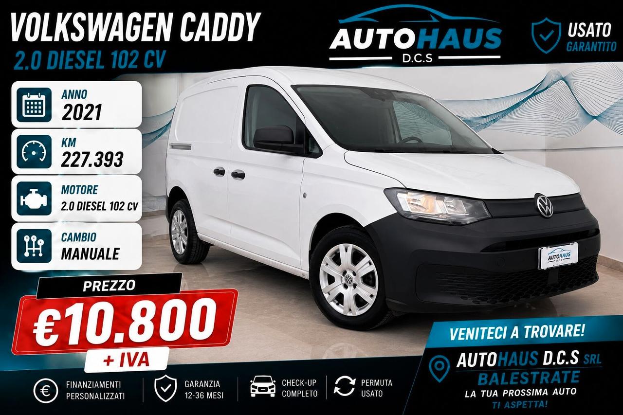 Volkswagen Caddy 2.0 TDI 102 cv