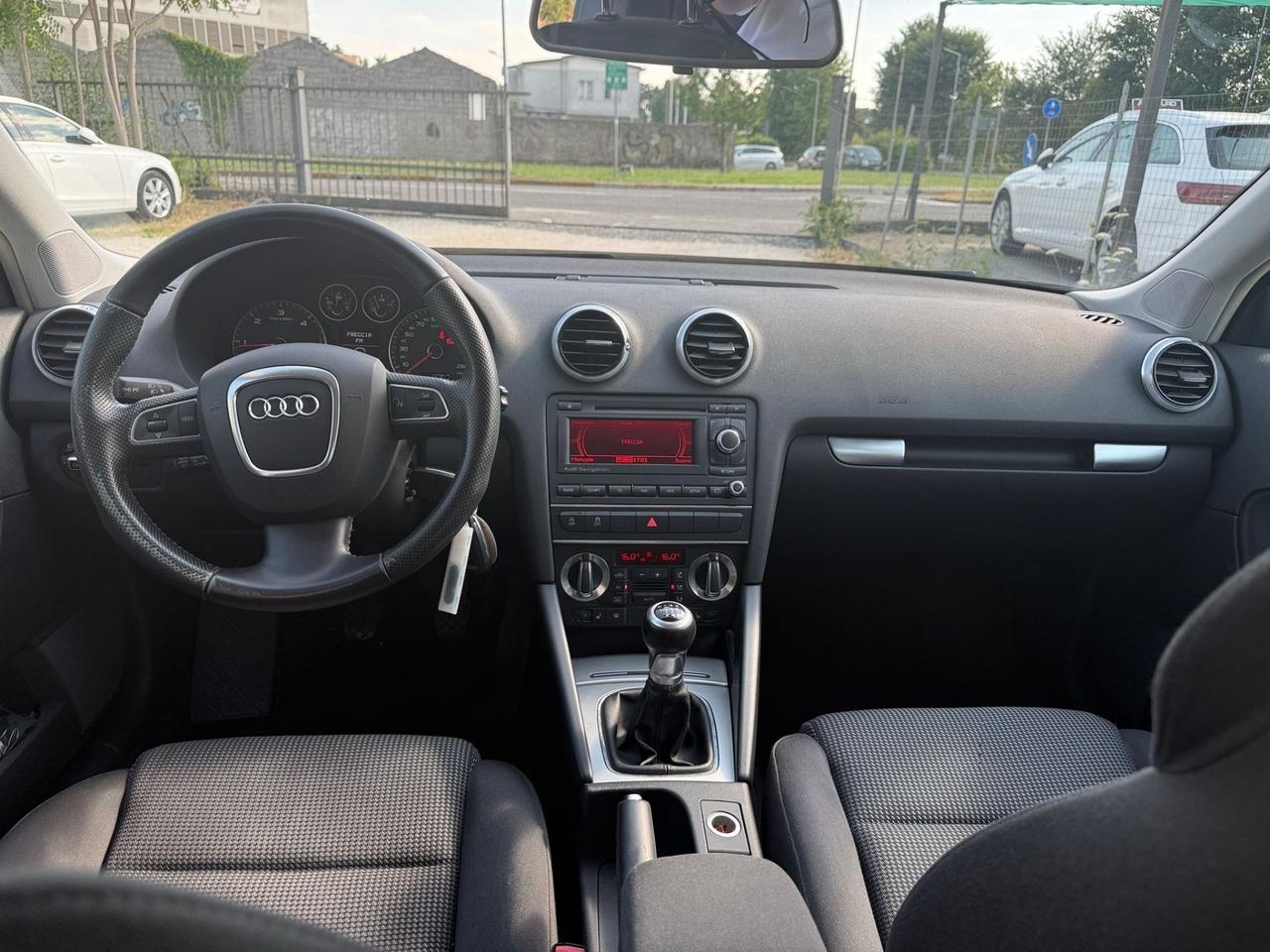 Audi A3 Sportback 2.0 tdi Ambition unico prop LED+NAVI+CERCHI