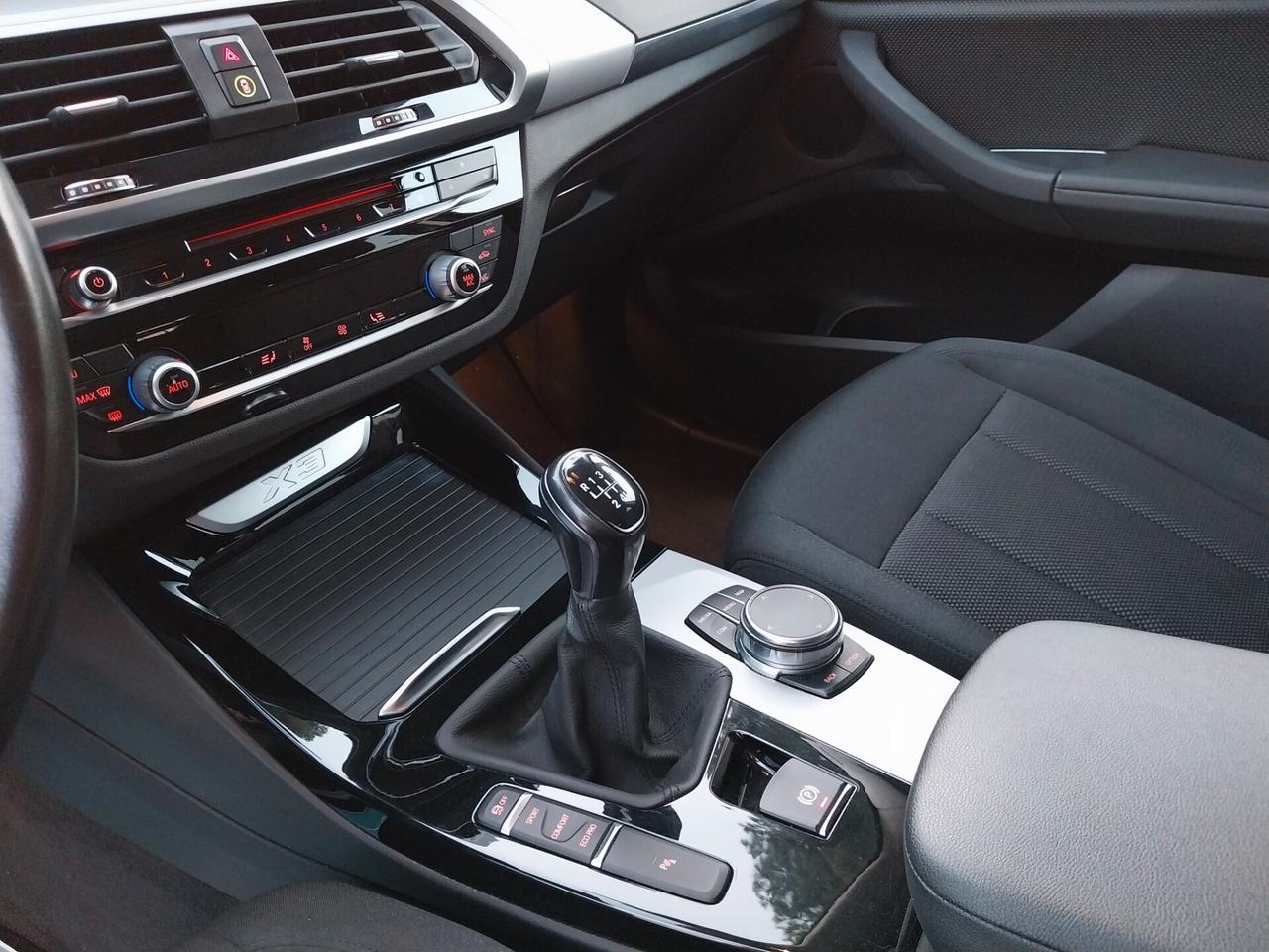 BMW X3 2.0 DIESEL CAMBIO MANUALE 2018